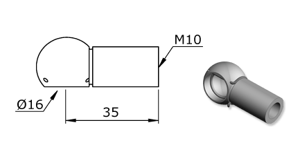 Technical drawing - EF-BS017S