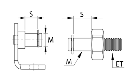 Disegno tecnico - Staffa - Albero